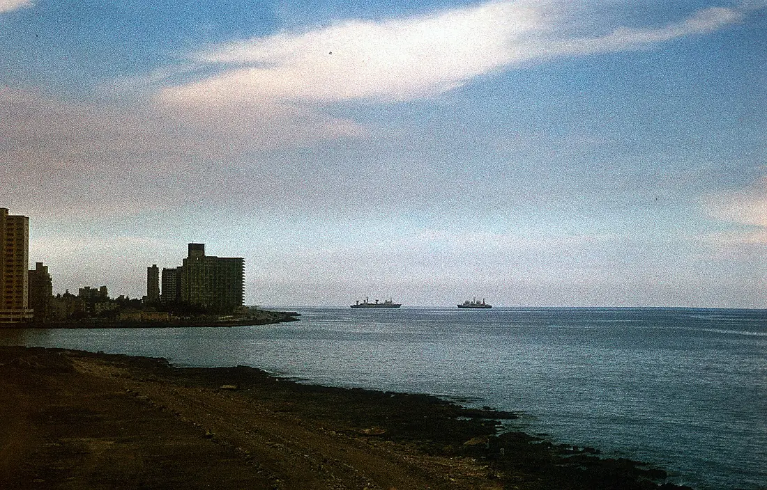 Boca de Río Almendares in Havana 1972 PD 1