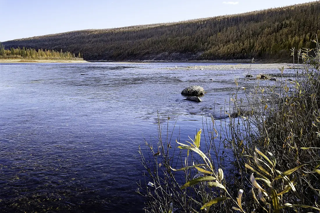 Amga River near Verkhnyaya Amga