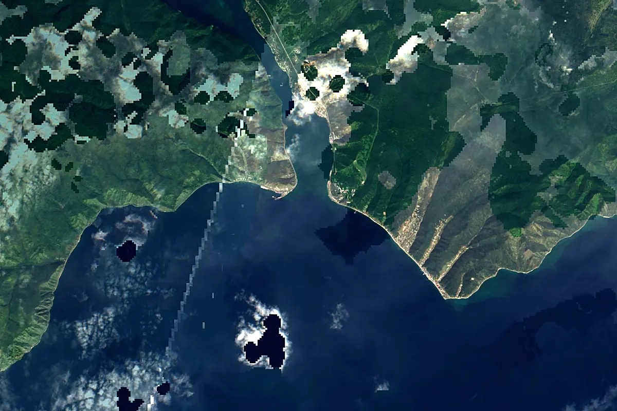 Angara: satellite view of the source