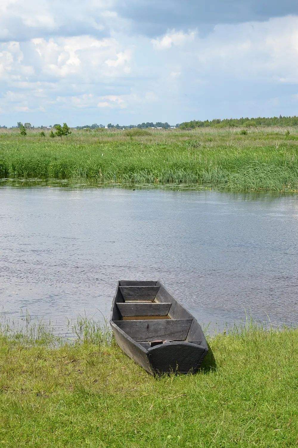 Biebrza National Park (by Pudelek) 08 - boat in Jagłowo (Jaglovas)