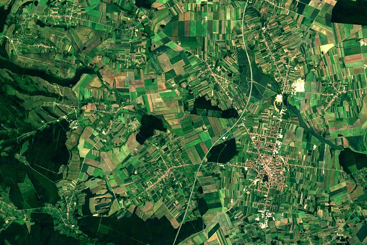 Bosut: satellite view of the source
