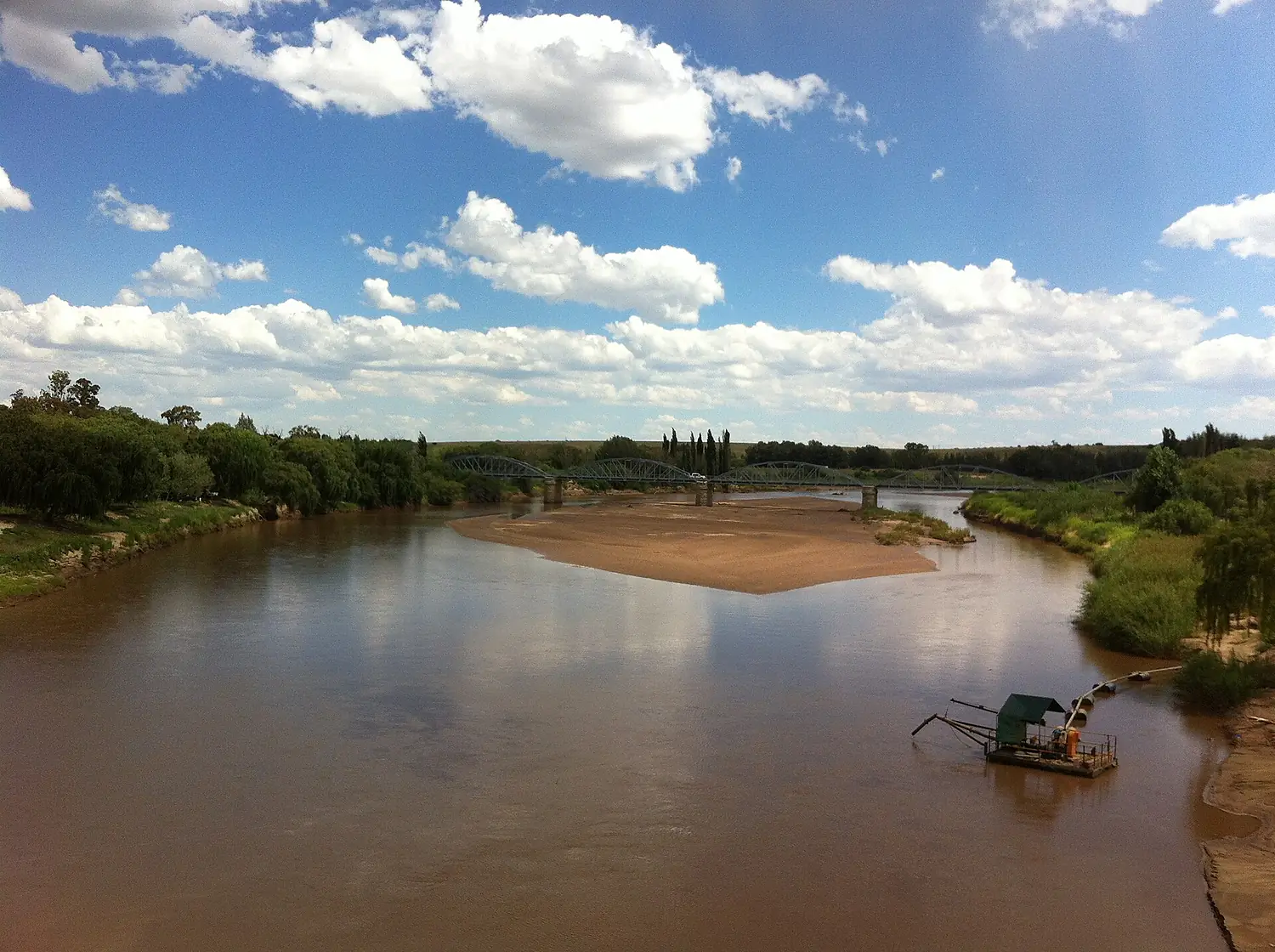 View from Old railway bridge..... - panoramio