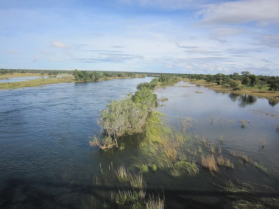 Chambeshi River from TAZARA train 1