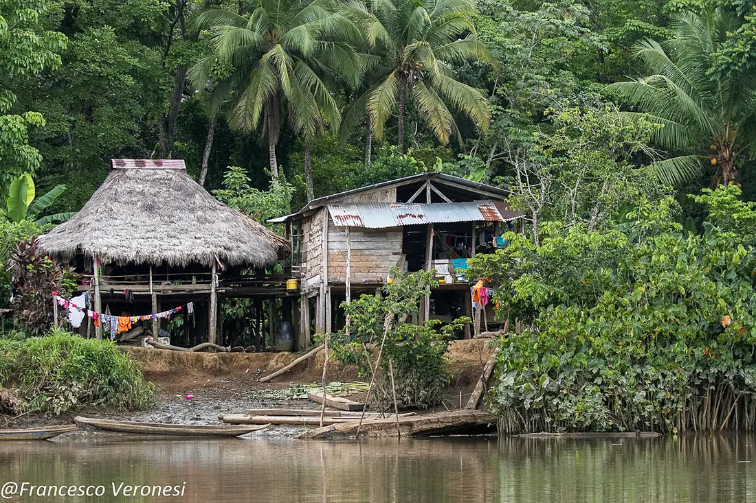 Village along Chucunaque River - Darién - Panama (48455344161)