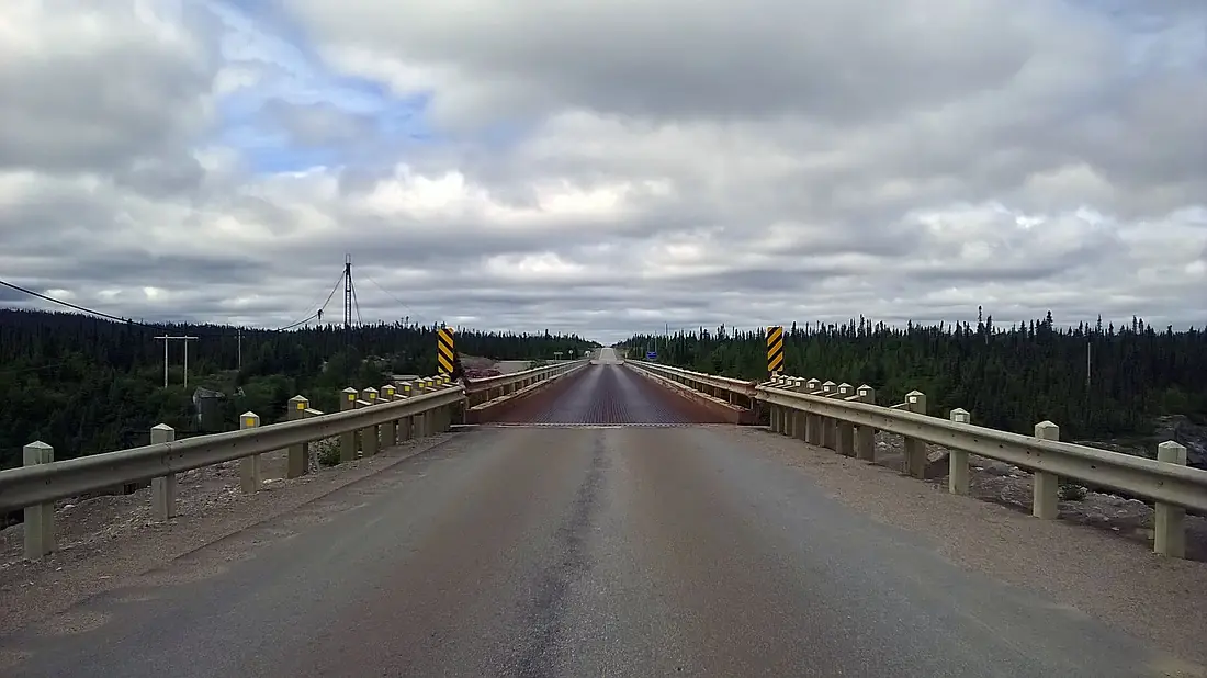 Route 500 Fleuve Churchill