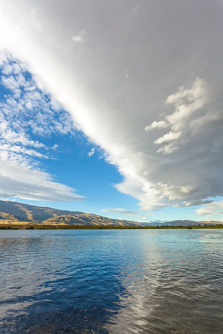 Clouds over Clutha River2