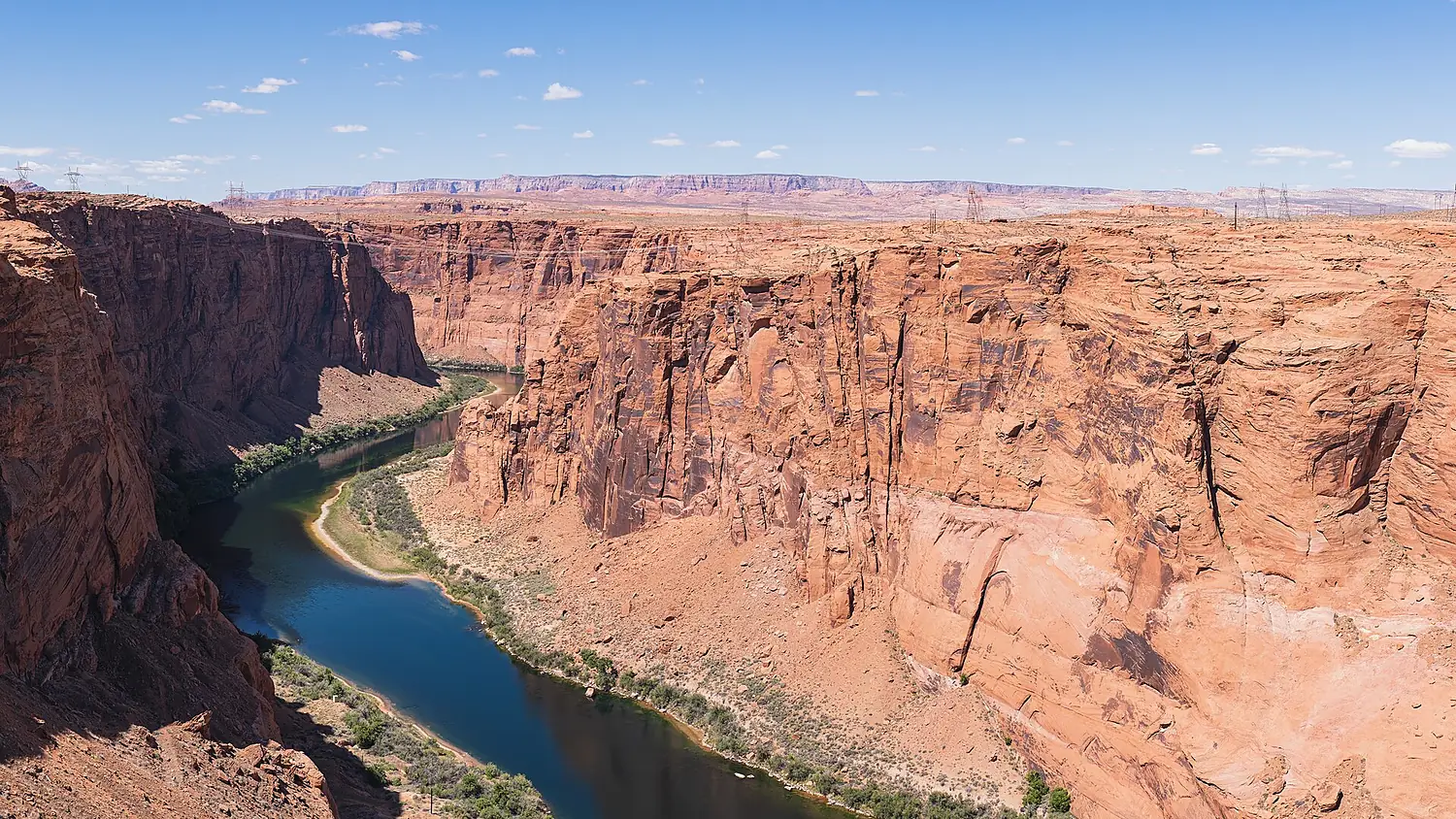 Colorado River downstream of Glen Canyon Dam, Page, Arizona - April 2026