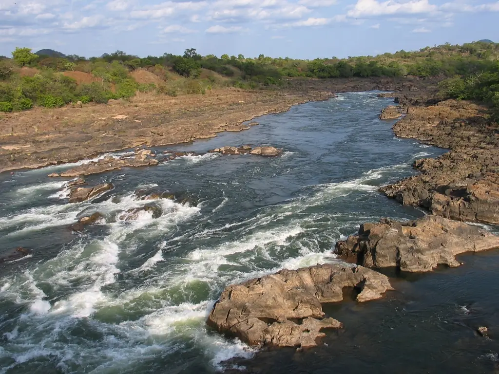Cuanza river near Dondo, Angola