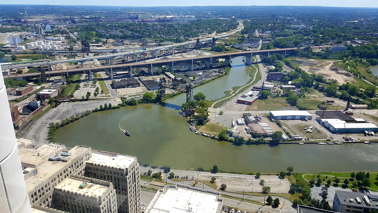 Collision Bend - Cuyahoga River - Cleveland