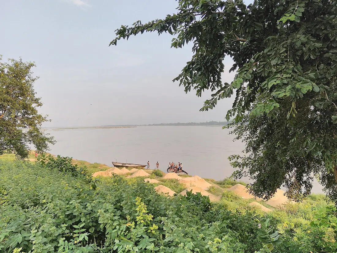 Damodar River Beach Burdwan