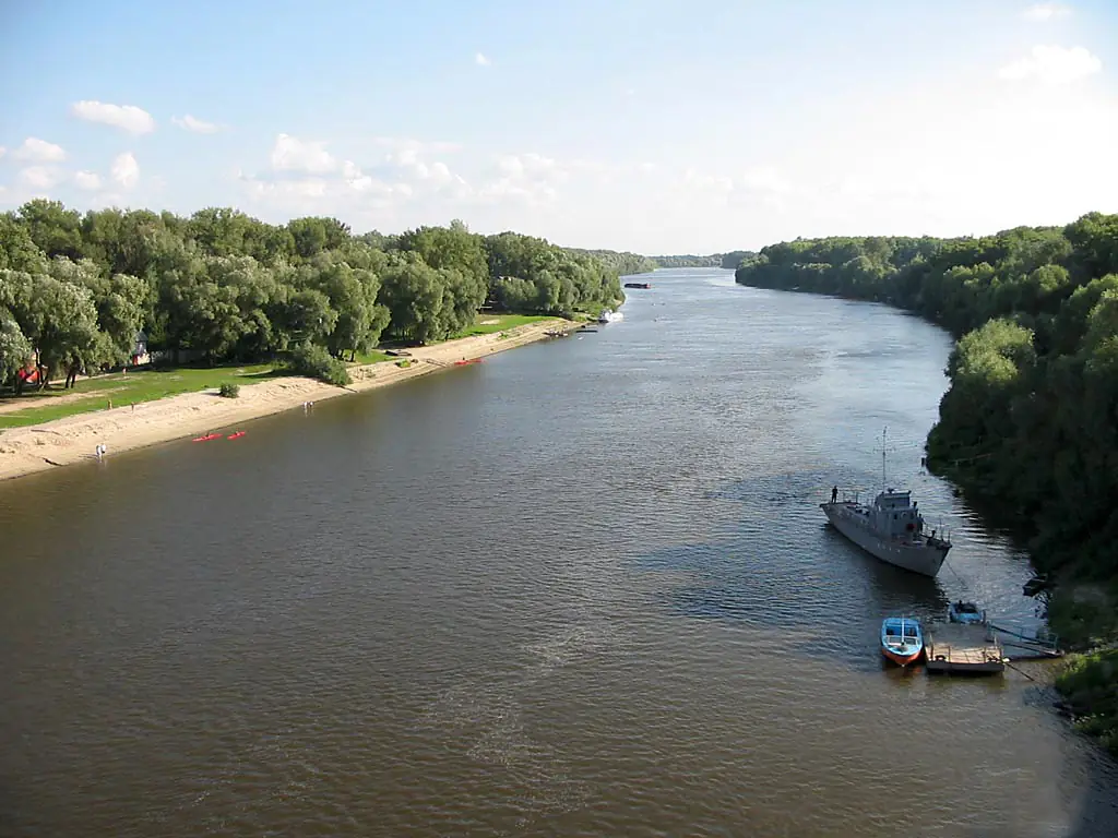 Desna River in Chernihiv