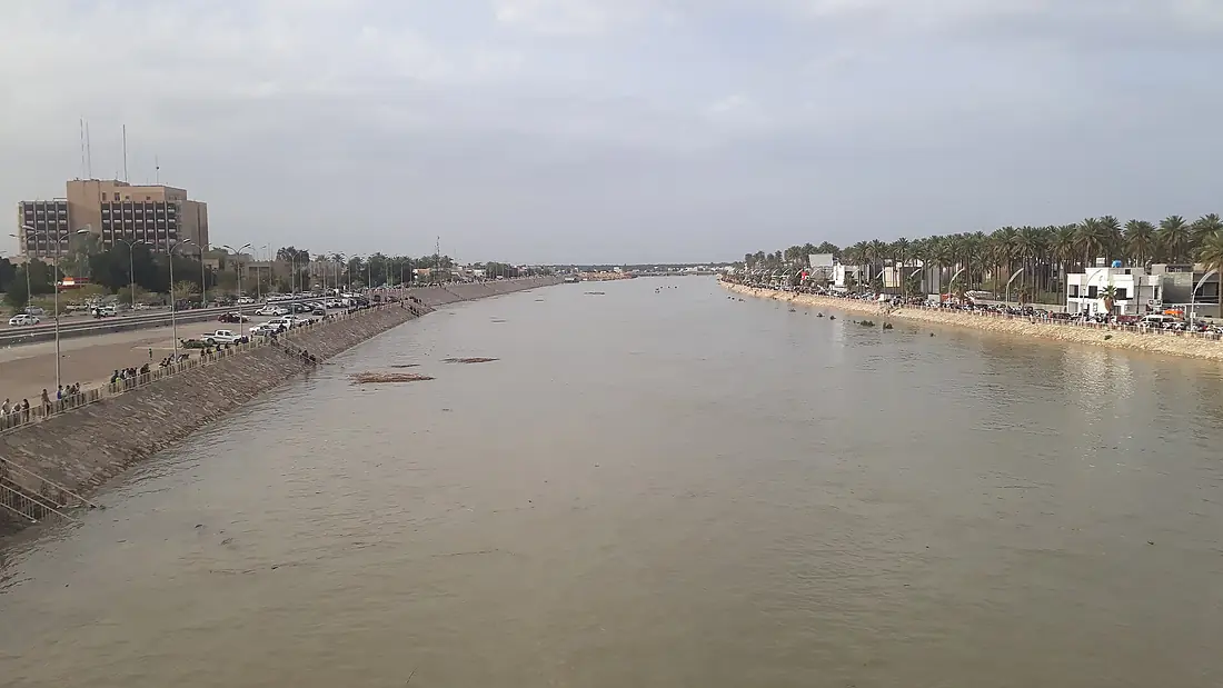 فيضان نهر ديالى في بعقوبة - ١٦ شوال ١٤٤٧ هـ (٣ أبريل ٢٠٢٦) Diyala River flood in Baqubah - 16 Shawwal 1447 AH (3 April 2026)