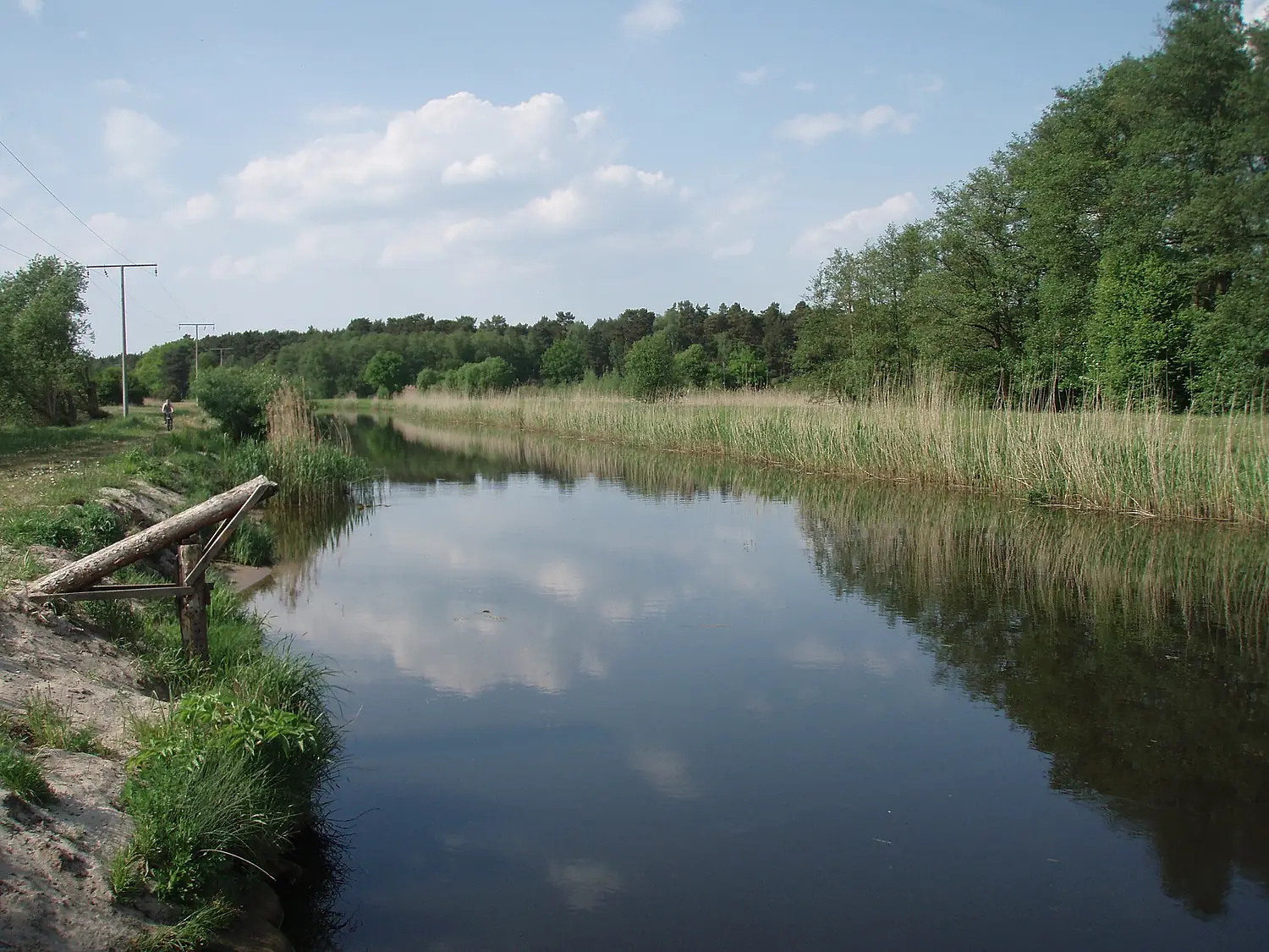 Die Elde-Wasserstraße bei Wabel (Bade- u. Angelstelle) 19-05-2016