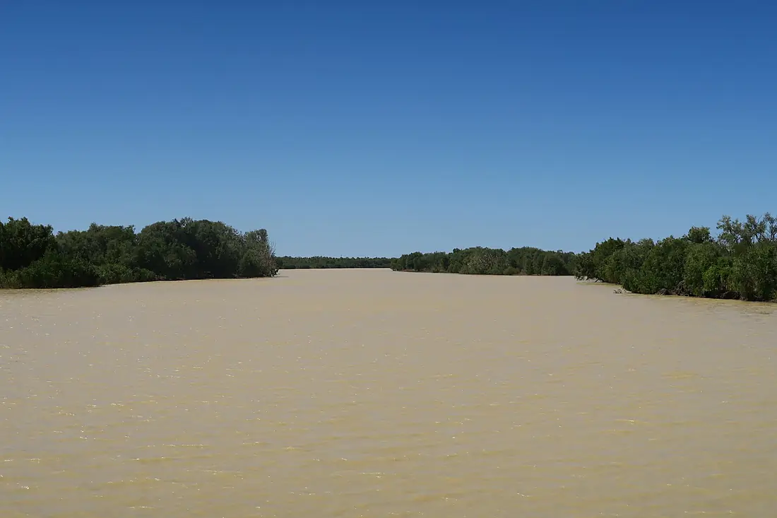 20160904105100 - Flinders River, near Normanton. Right next to the northernmost camp of Burke and Wills (29383903022)