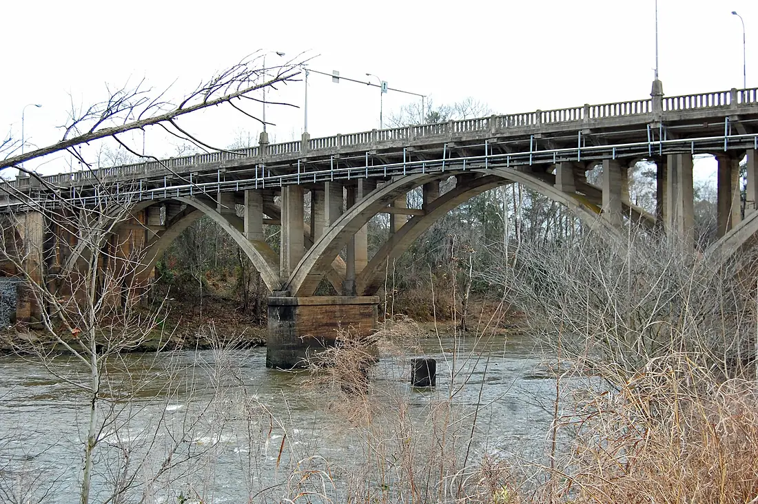 US 82 bridge over Flint River in Albany, GA, US