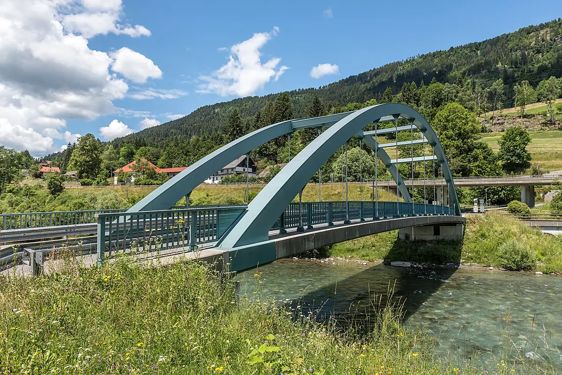 Hermagor Watschig Brücke über die Gail SO-Ansicht 18062018 3631