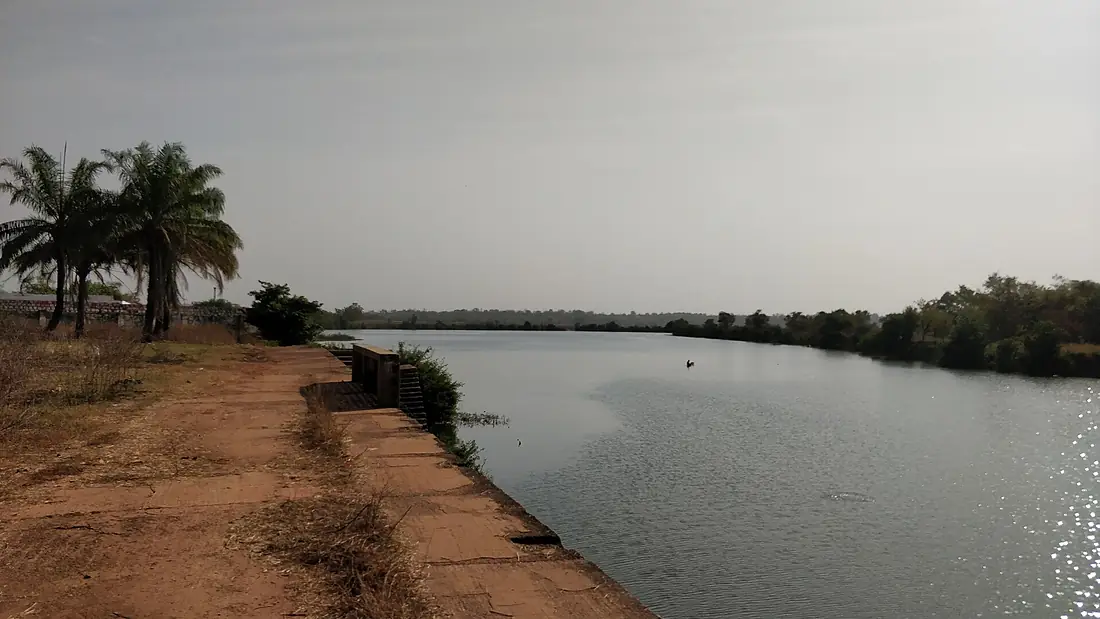View on Geba river at Bafatá, Guinea-Bissau 1