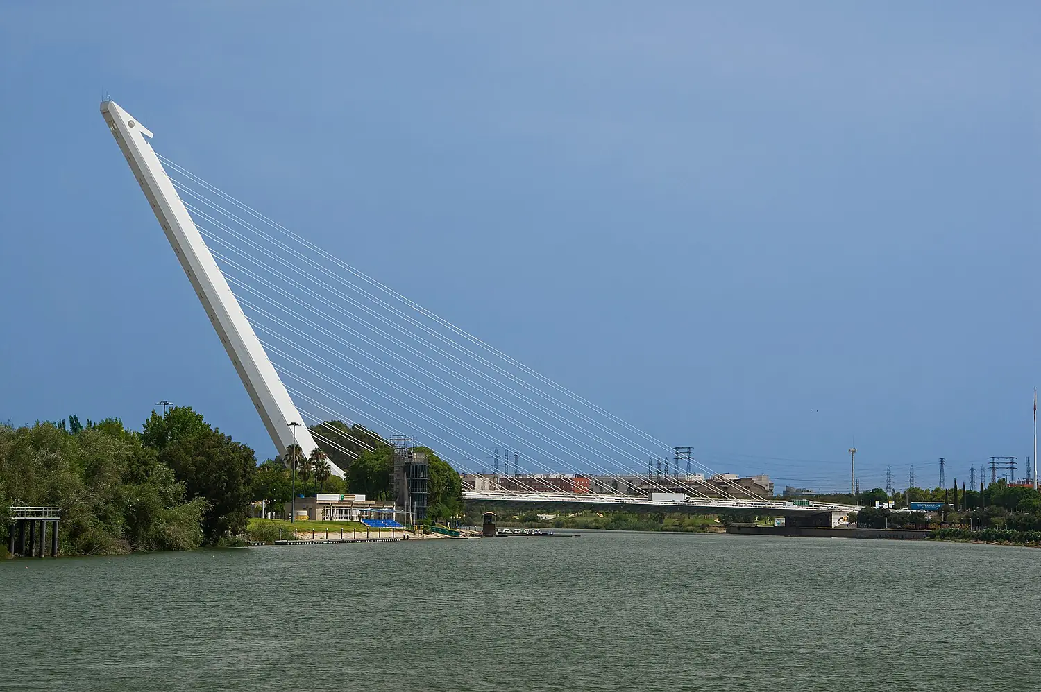 Puente del Alamillo Guadalquivir Seville Spain