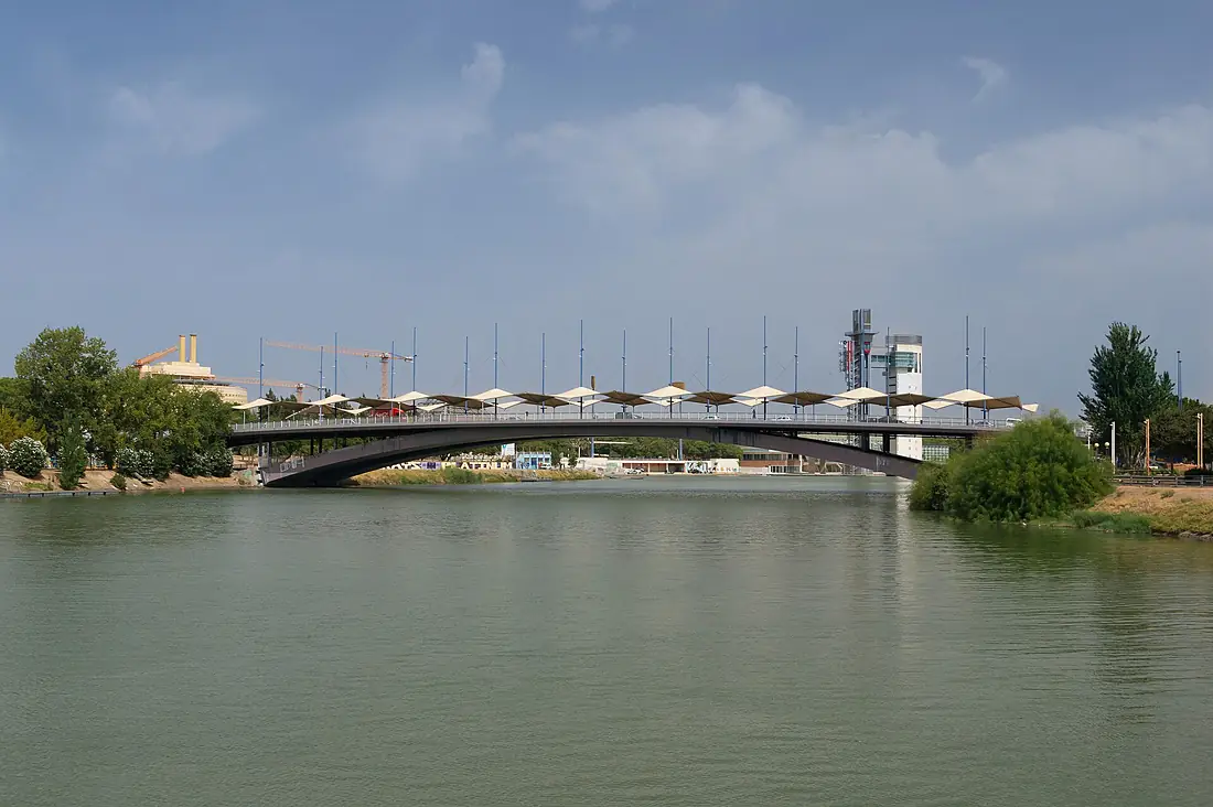Puente Cristo de la Expiracion Guadalquivir Seville Spain