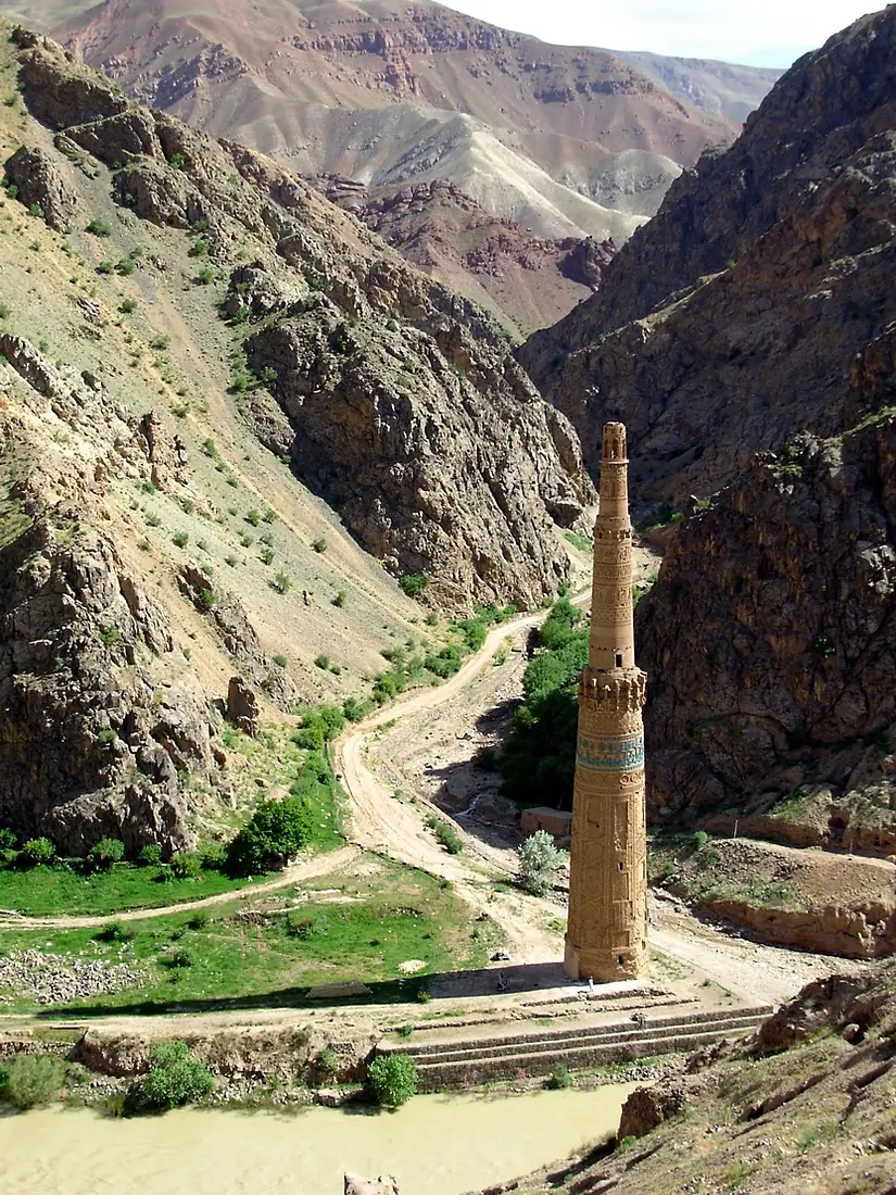 Jam afghan architecture harirud brick