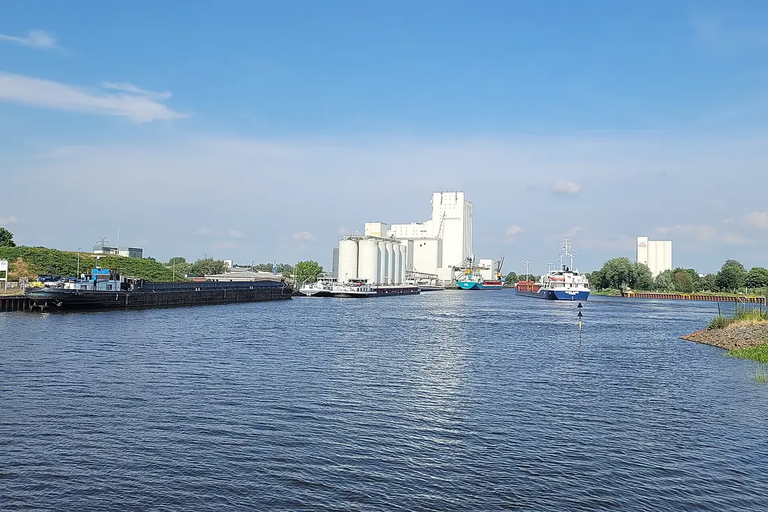 River Hunte and Oldenburg Harbour