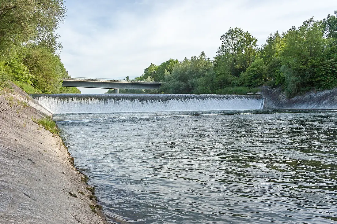 Large Iller water stair