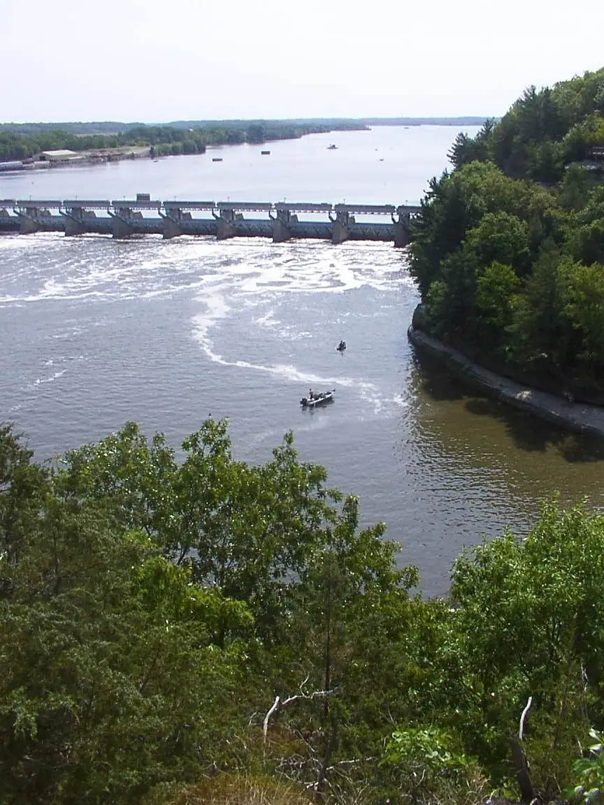Illinois River, seen from Starved Rock