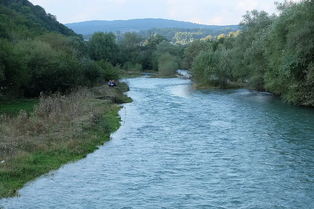 Iori River with local fishermen, 2016