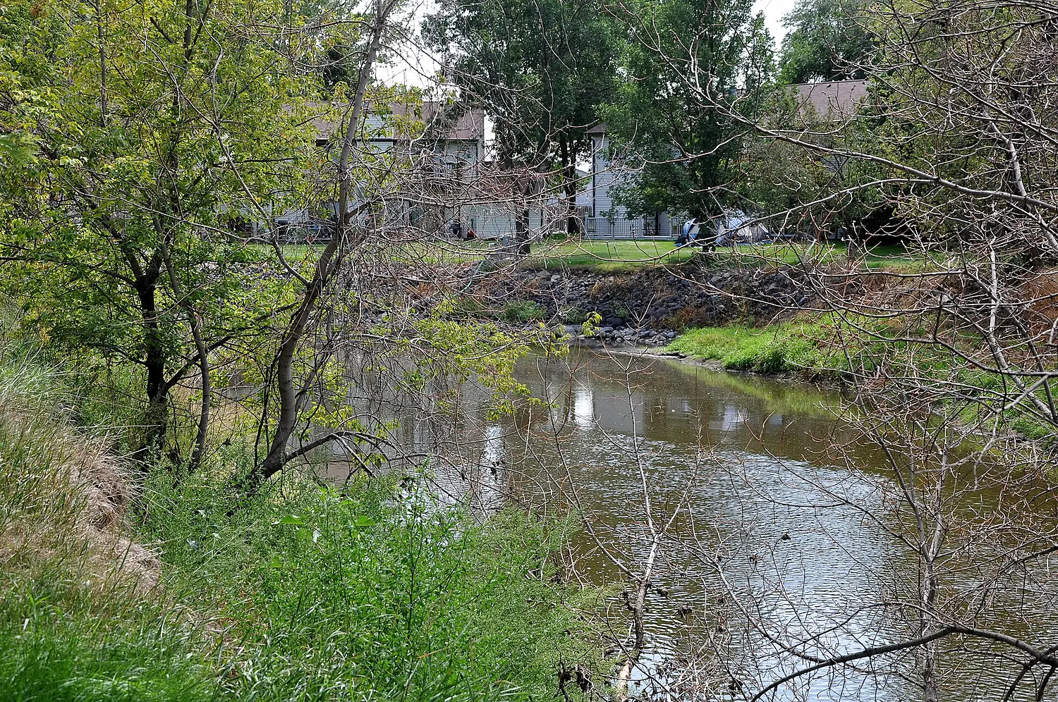 James River in Jamestown, N.D