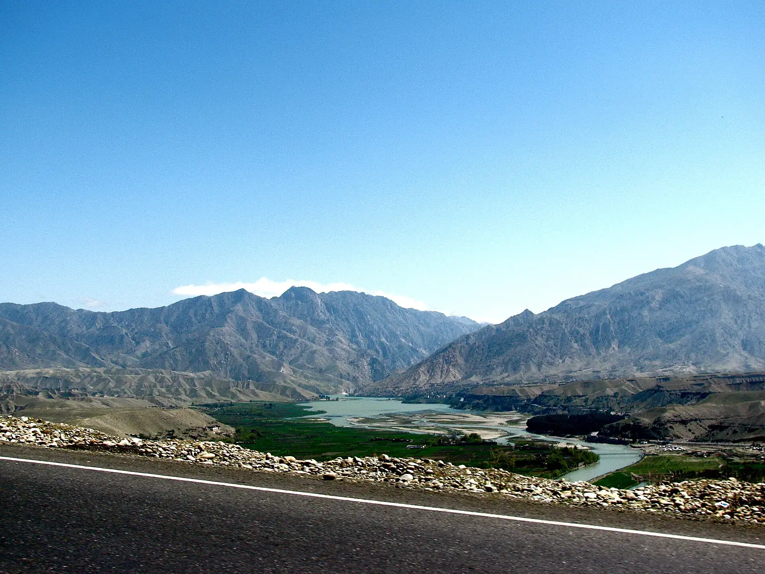 Valley between Jalalabad and Kabul