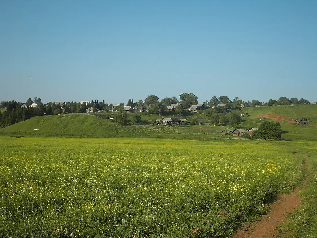 Biserovo from Kama river