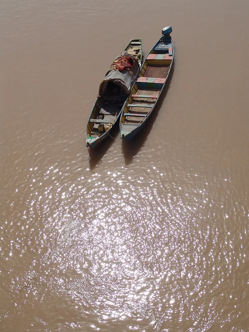 Boat In Karun