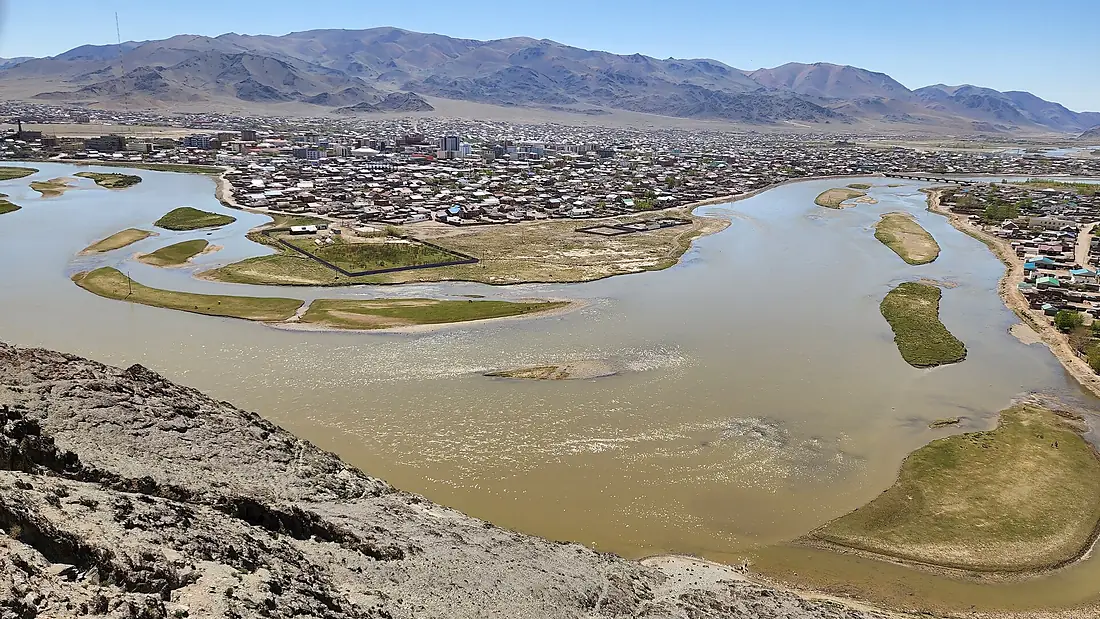 Olgii and Khovd River