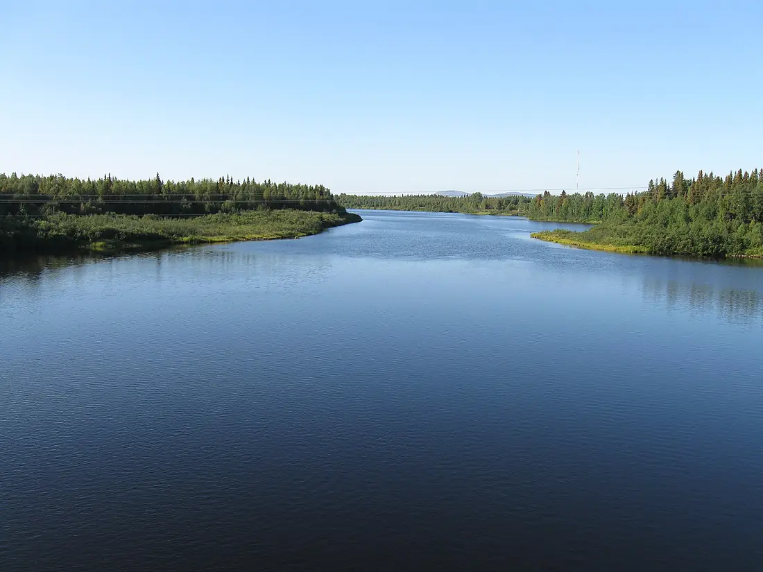 Kitinen at Pelkosenniemi
