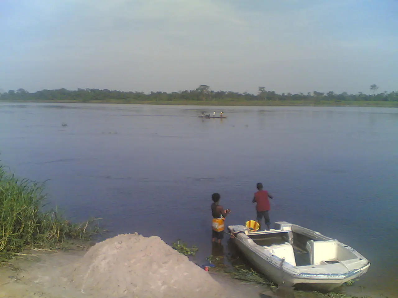 Rivière Kwilu à Bandundu