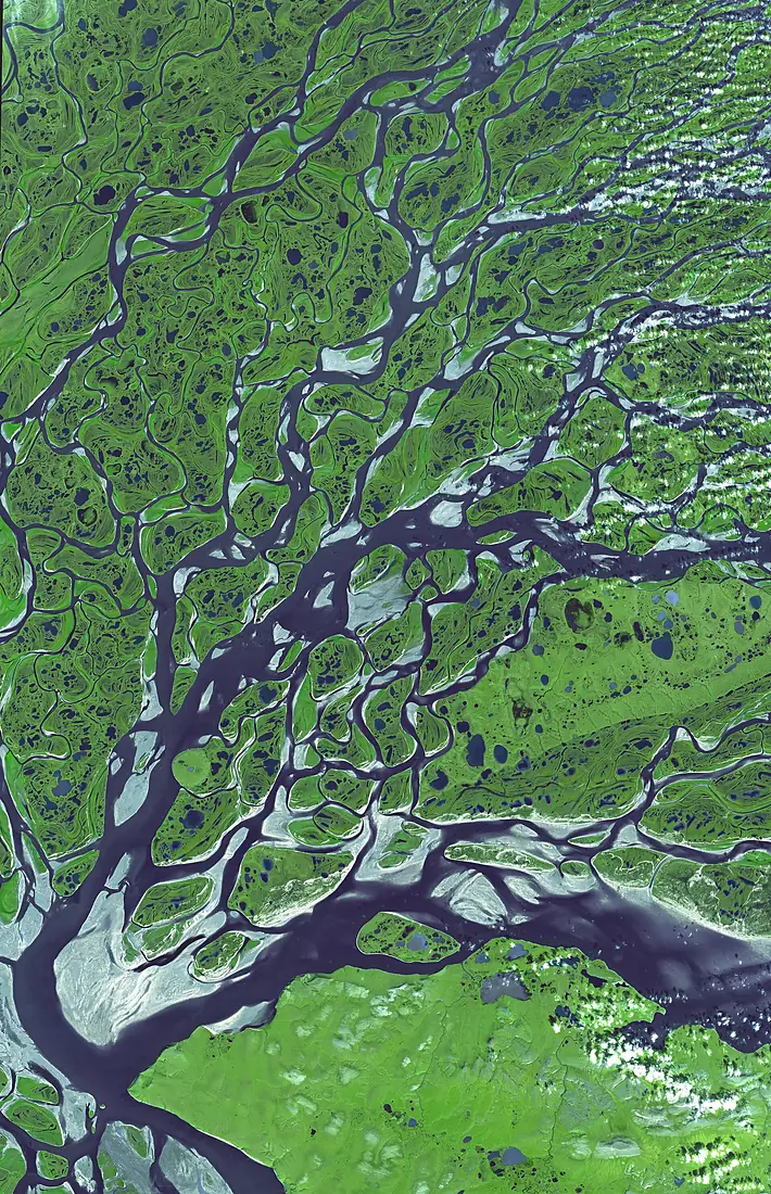 Lena River, Russia (ASTER)