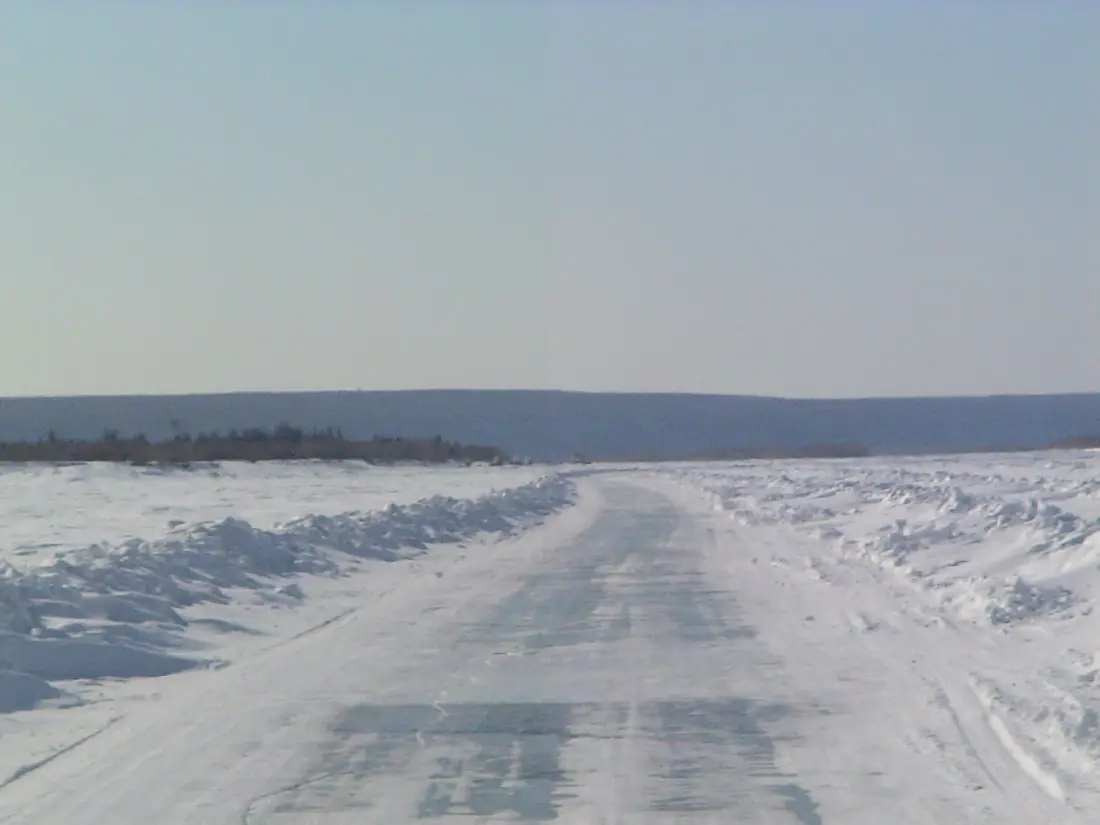 Lena River Ice Road