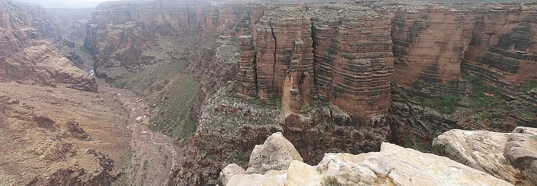 USA little colorado pano AZ