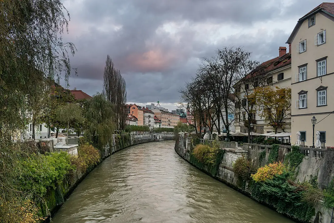 Ljubljanica river in Ljubljana (3)