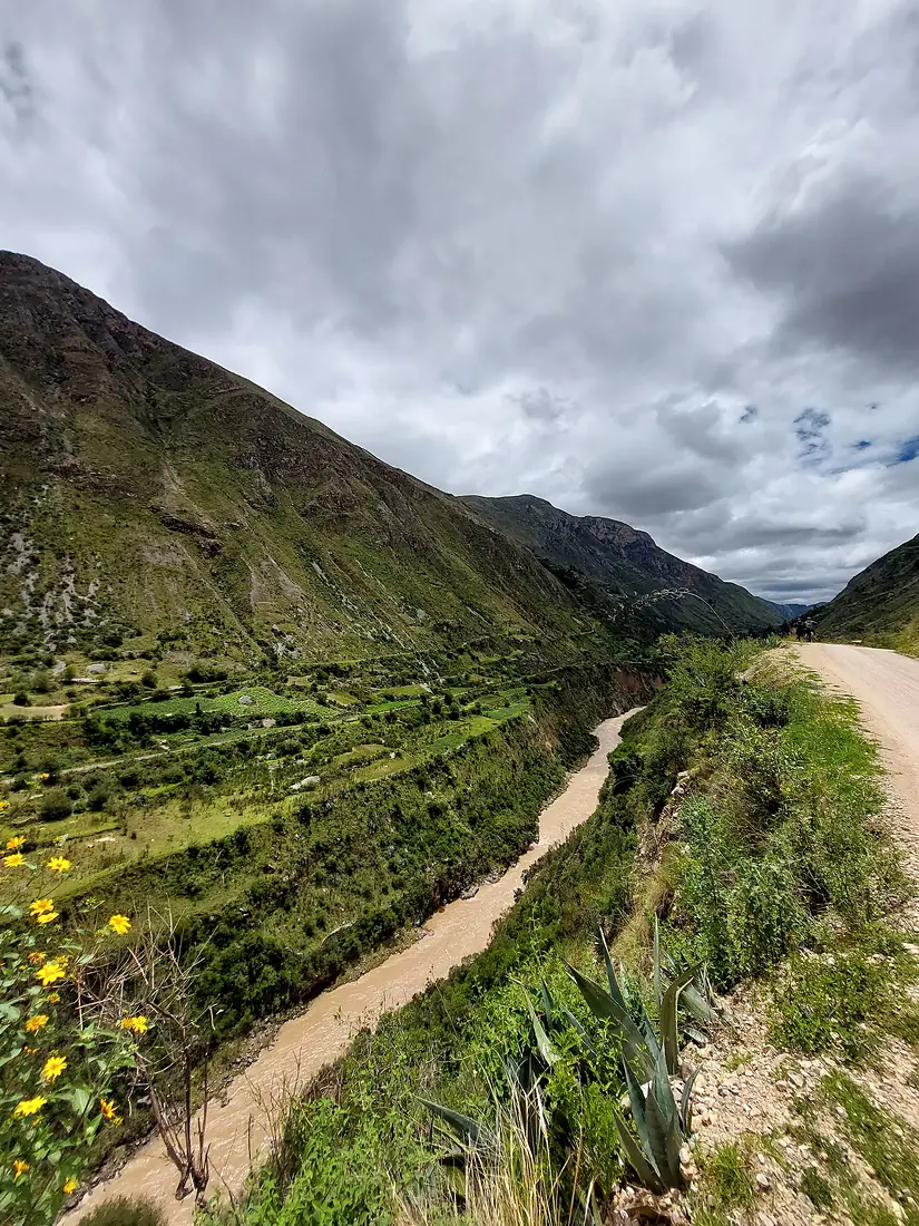 Rio Mantaro, visto desde Chupuro