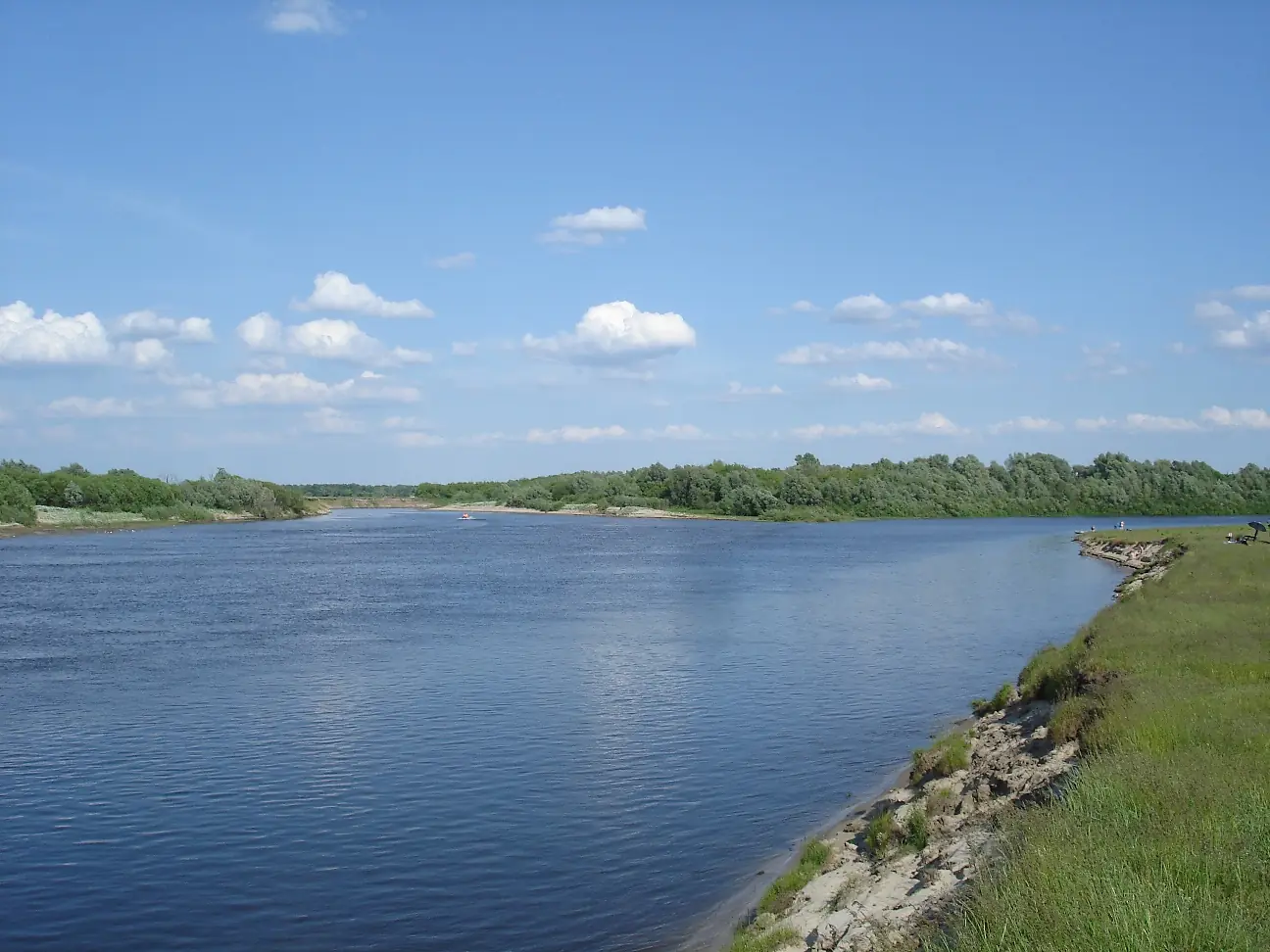 Mouth of Tsna river