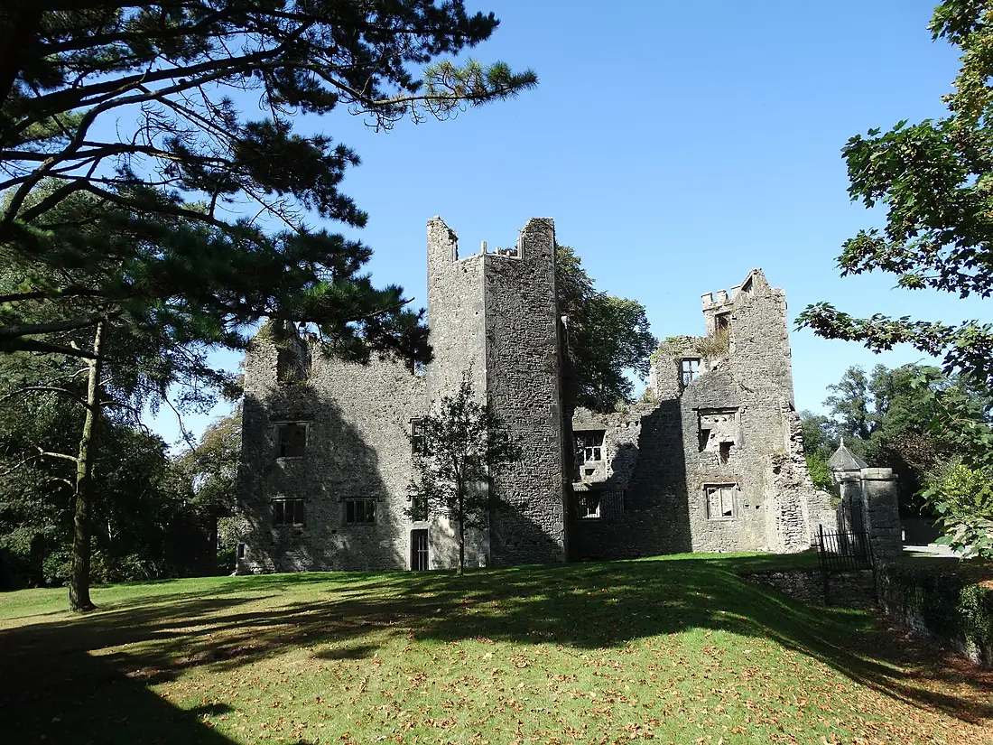 Mallow Castle Rear View, Mallow, North Cork.