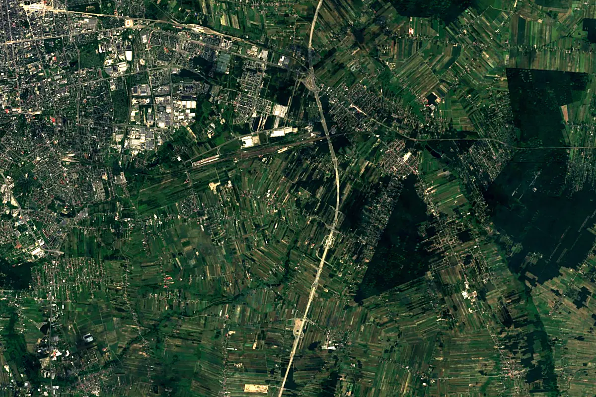Ner: satellite view of the source