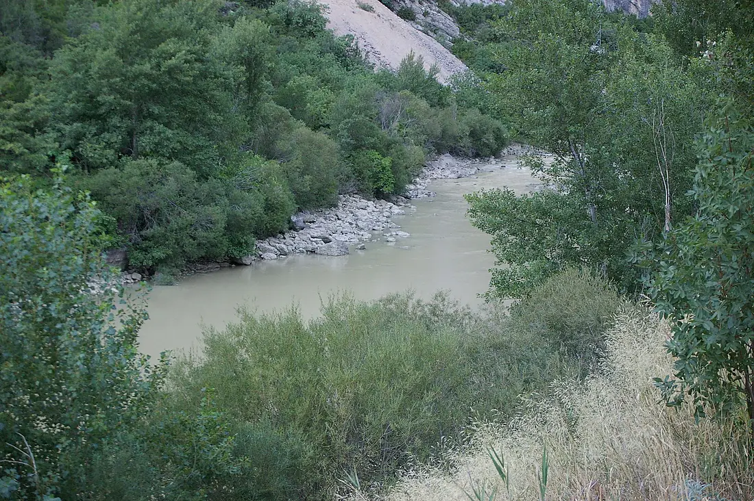 Lleida - Río Noguera Pallaresa - Font de les bagasses