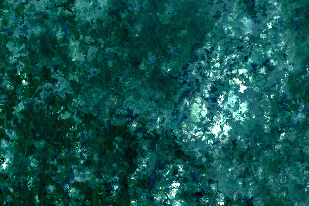 Nyanga River: satellite view of the source