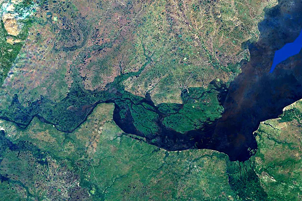 Ob: satellite view of the mouth