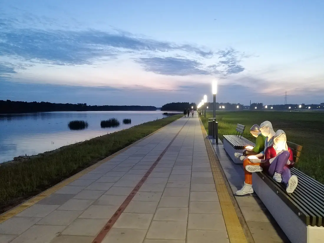 Aizsargmols pie Ogres upes ietekas Daugavā