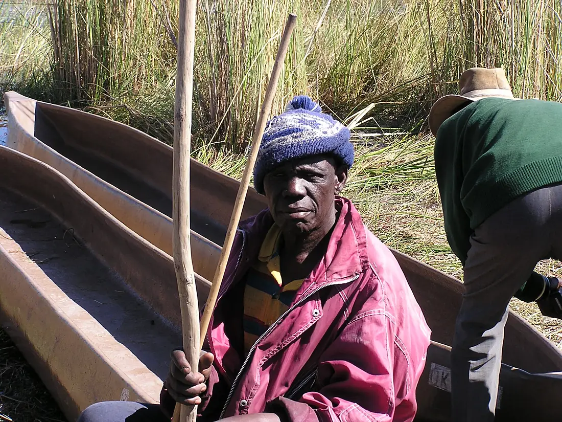 Mokoro Polers in the Okavango