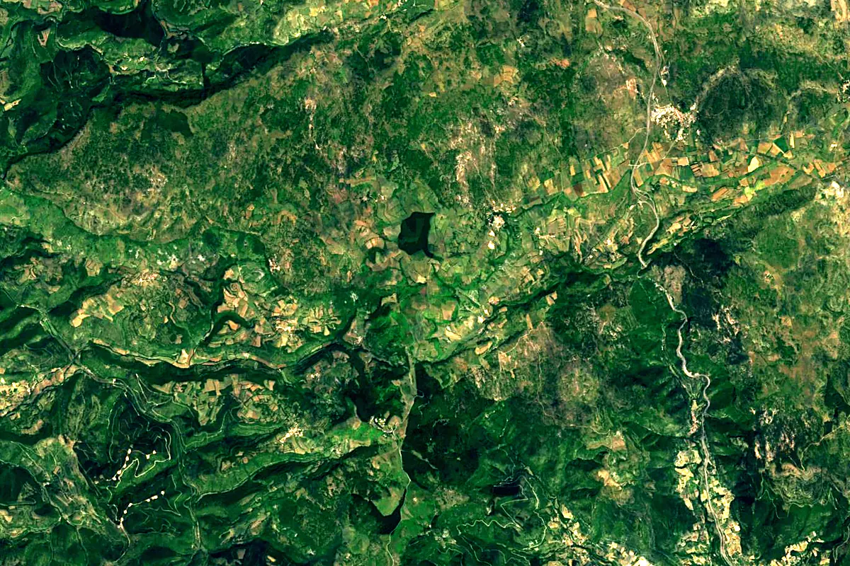 Orb: satellite view of the source