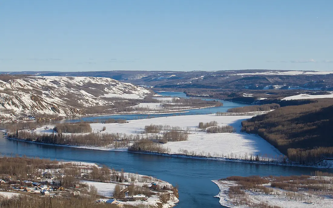 BC Peace River View